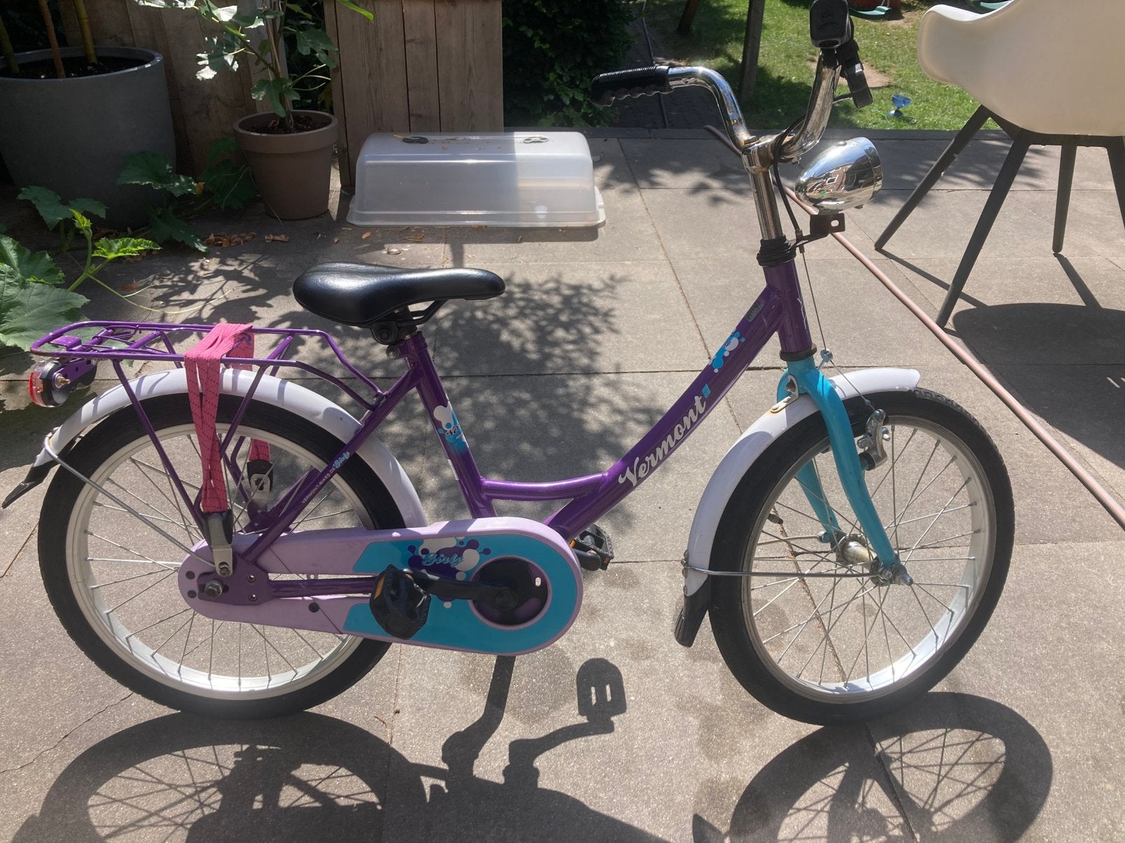 Fijne Vermont 18 inch kinderfiets, Fietsen en Brommers, Fietsen | Kinderfietsjes, Vermont, Terugtraprem, Ophalen of Verzenden