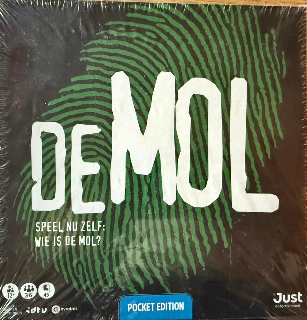 Wie is de mol pocket editie nieuw, Hobby en Vrije tijd, Gezelschapsspellen | Bordspellen, Ophalen of Verzenden, Zo goed als nieuw