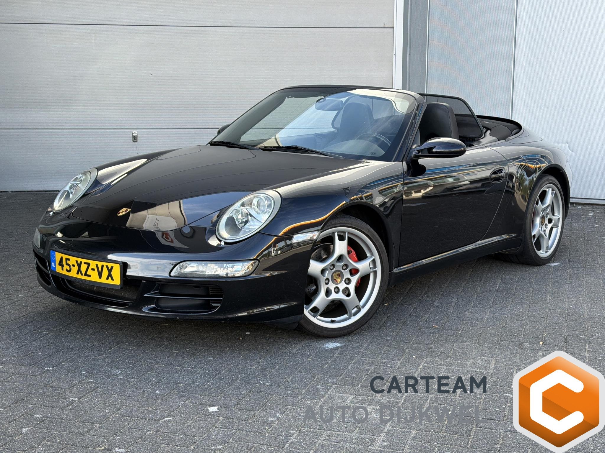Porsche 911 Cabrio 3.6 Carrera, Auto diversen, Automaat, Cabriolet, Zwart, Info@porsche.de