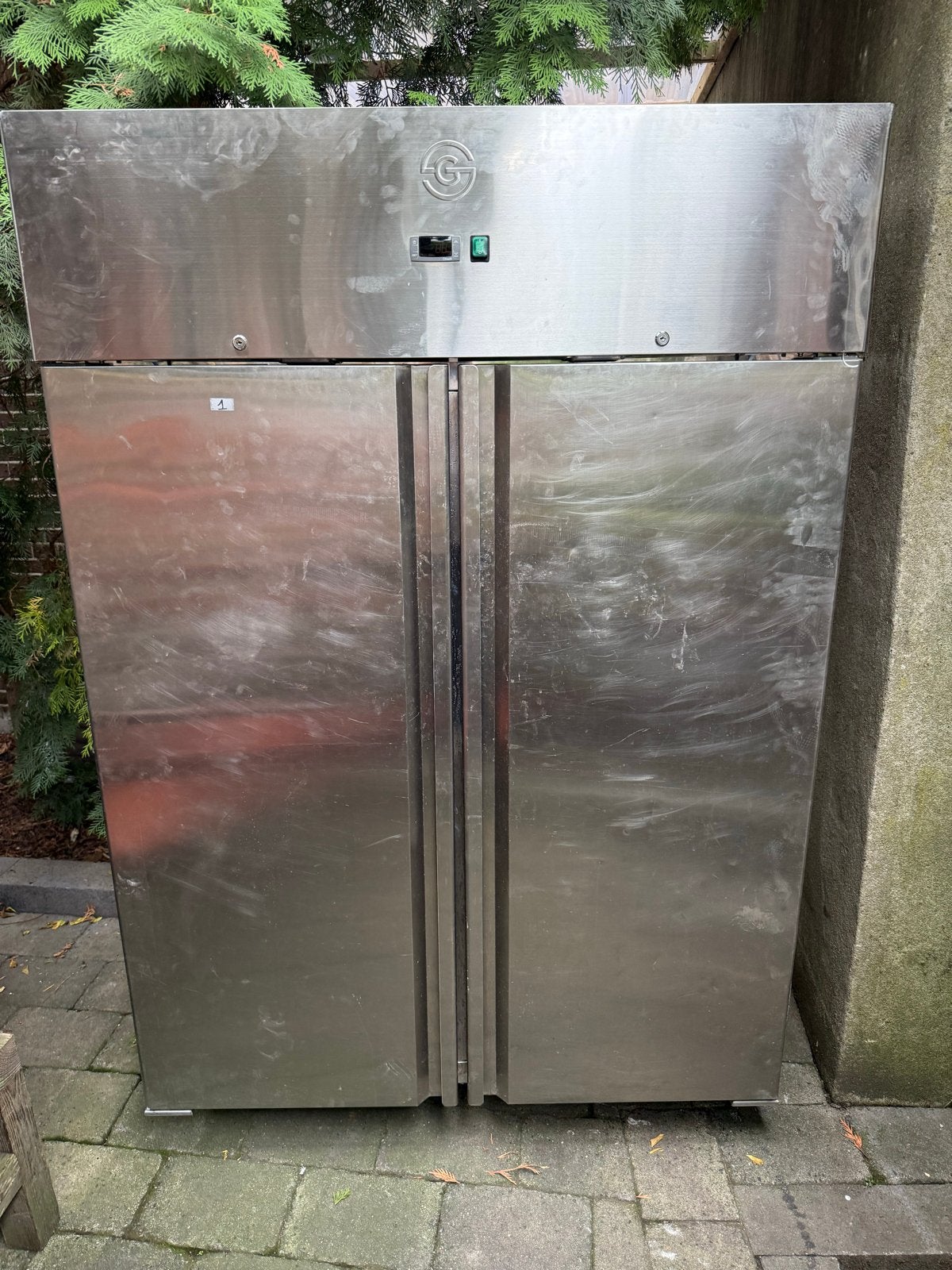 Grote RVS diepvries met Dubbele Deur - Perfect voor Horeca, Ophalen, 200 liter of meer, 60 cm of meer, 160 cm of meer