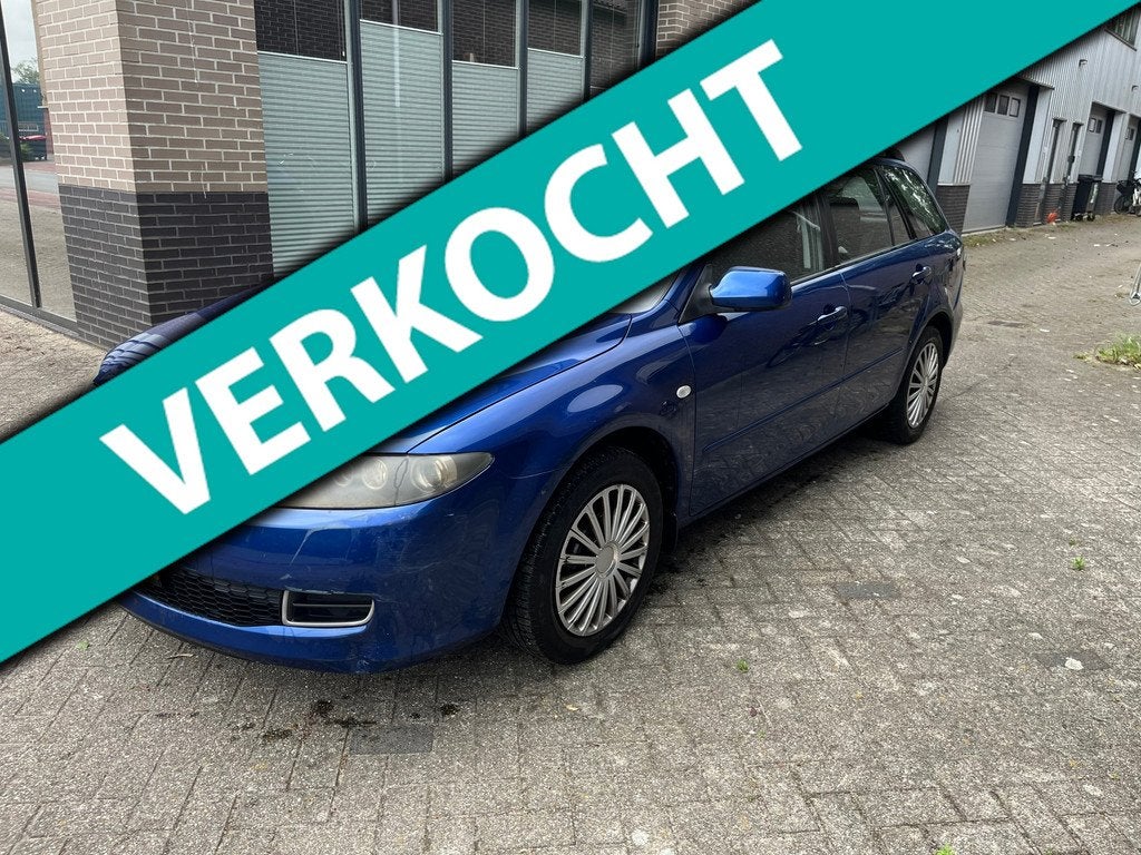 Mazda 6 Sportbreak 2.0i Touring! AIRCO! PARKSENSOR! EXPORT, Auto's, Mazda, 1345 kg, Stof, Gebruikt, 4 cilinders