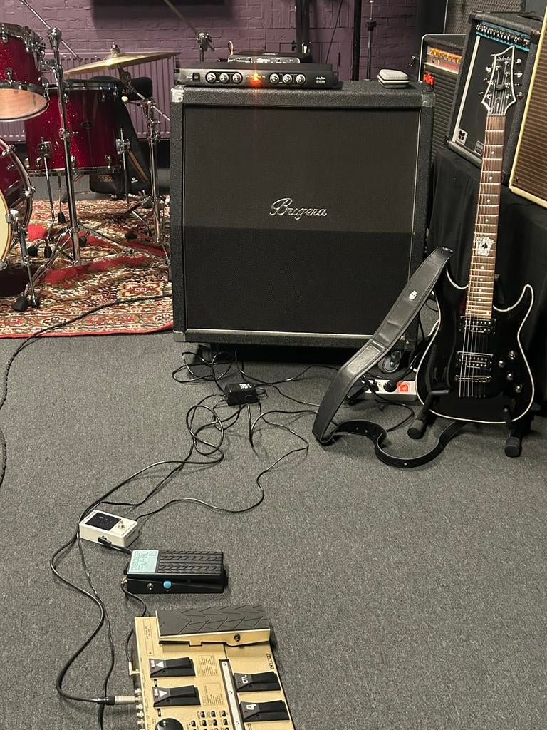 Bugera 412H-BK Gitaarcabinet - Krachtig en Betrouwbaar, Ophalen, Gebruikt, Gitaar, 100 watt of meer