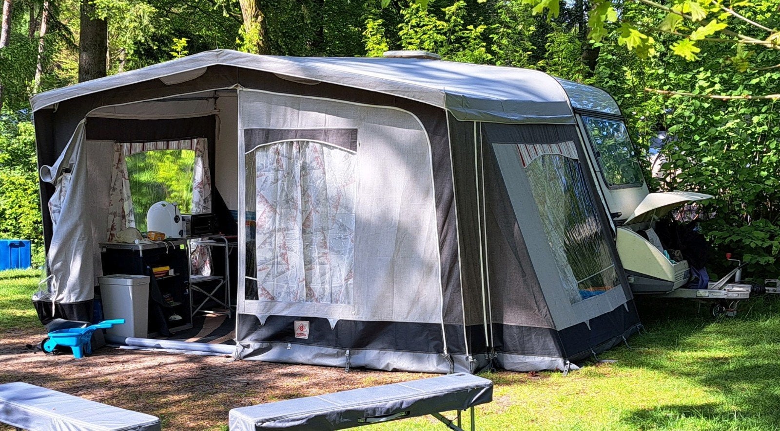 Dorema voortent maat 6, Caravans en Kamperen, Ophalen