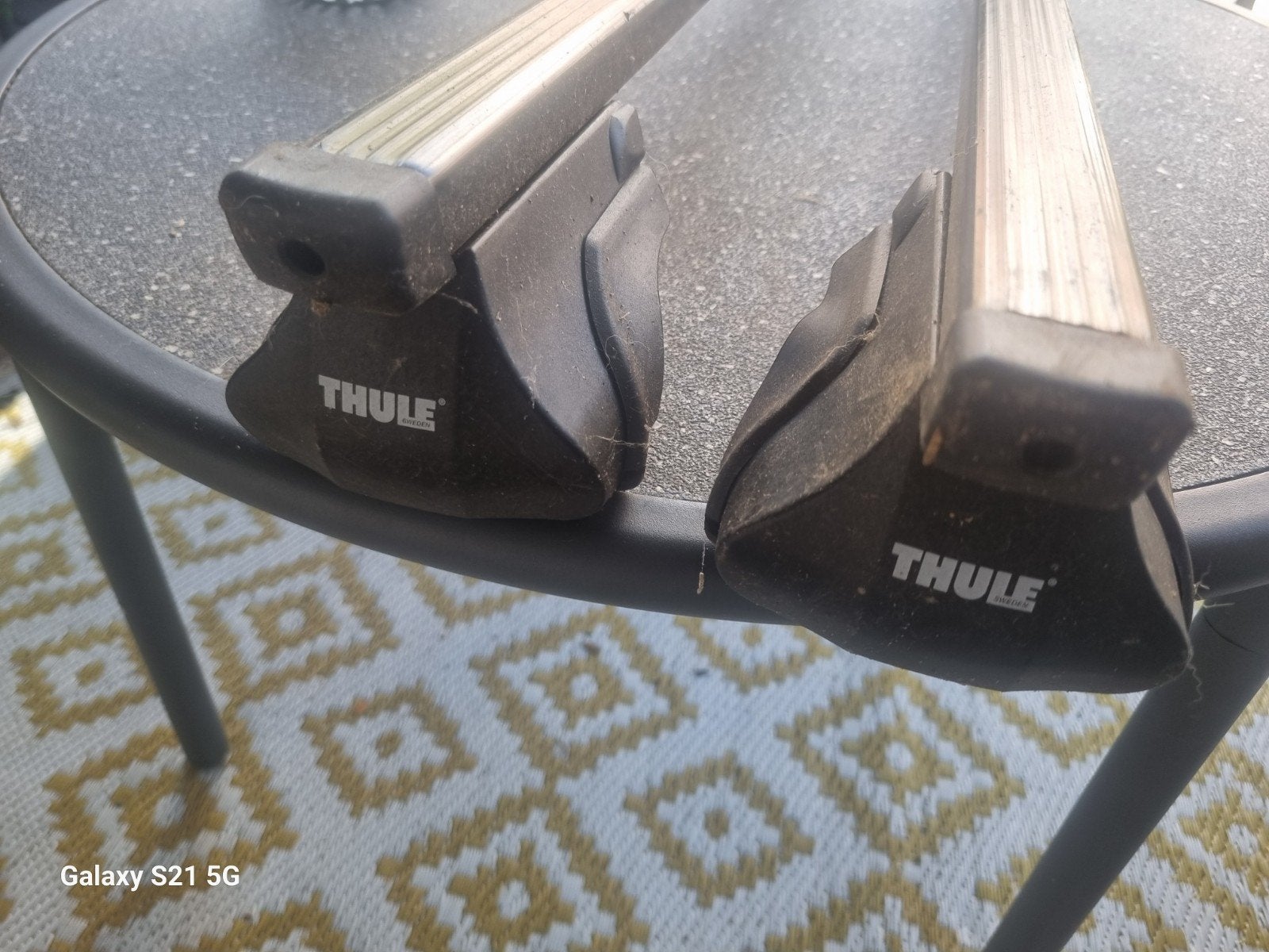 Thule dakdragers voor Volkswagen Touran (2017), Auto diversen, Dakdragers, Gebruikt, Ophalen