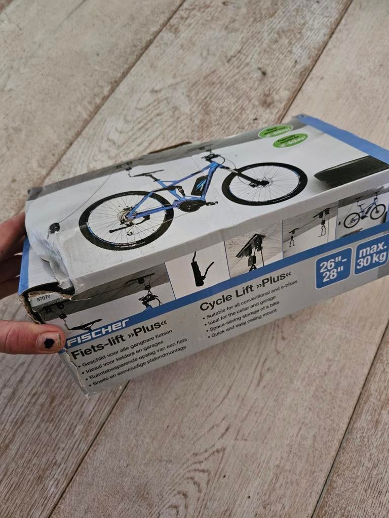 Fischer fiets lift plus NIEUW 30 KILO, Fietsen en Brommers, Ophalen of Verzenden, Nieuw
