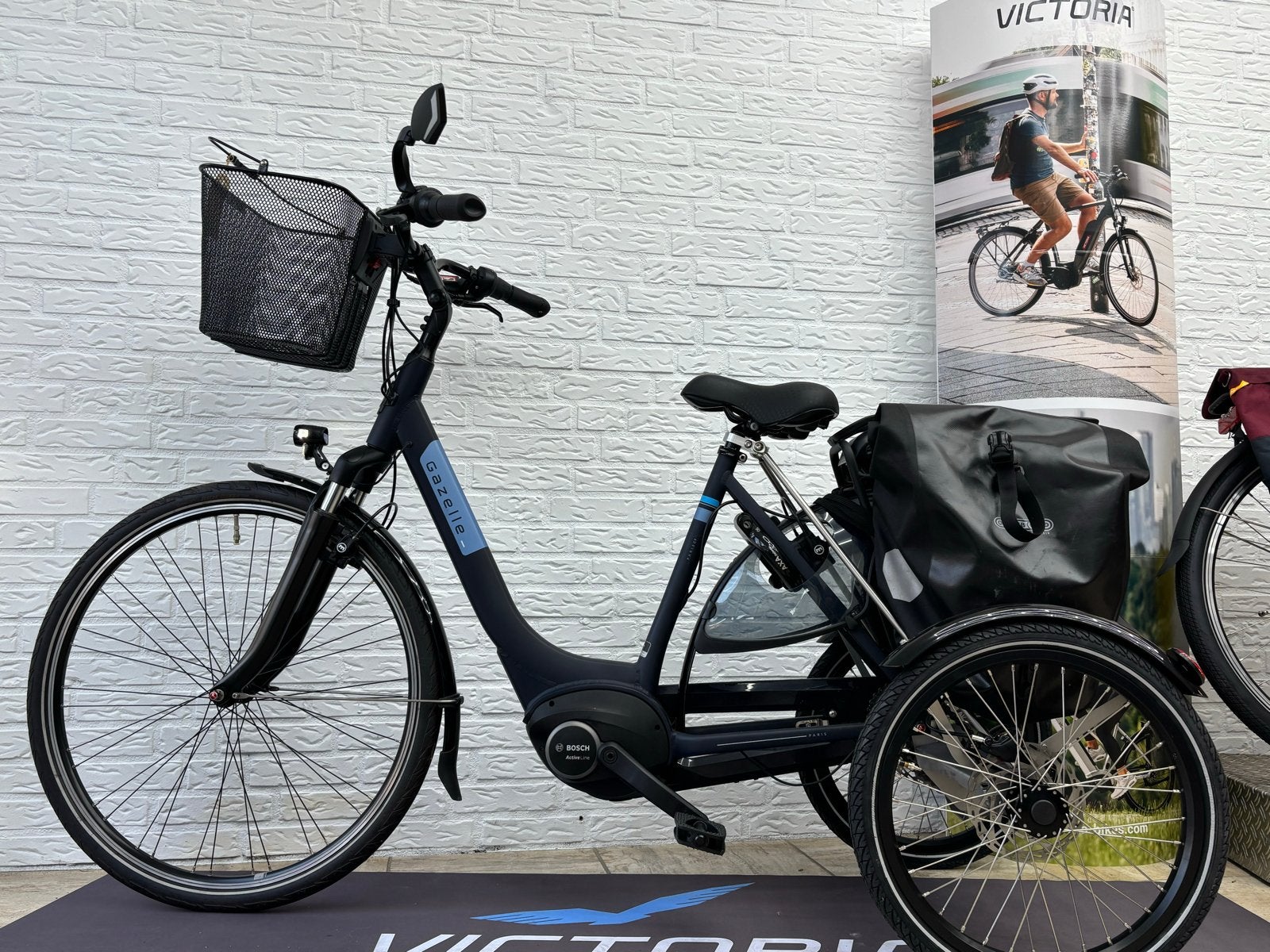 Driewieler Gazelle Paris C7 E-bike 6mnd garantie!, Fietsen en Brommers, Fietsen | Driewielfietsen, Ophalen, Zo goed als nieuw