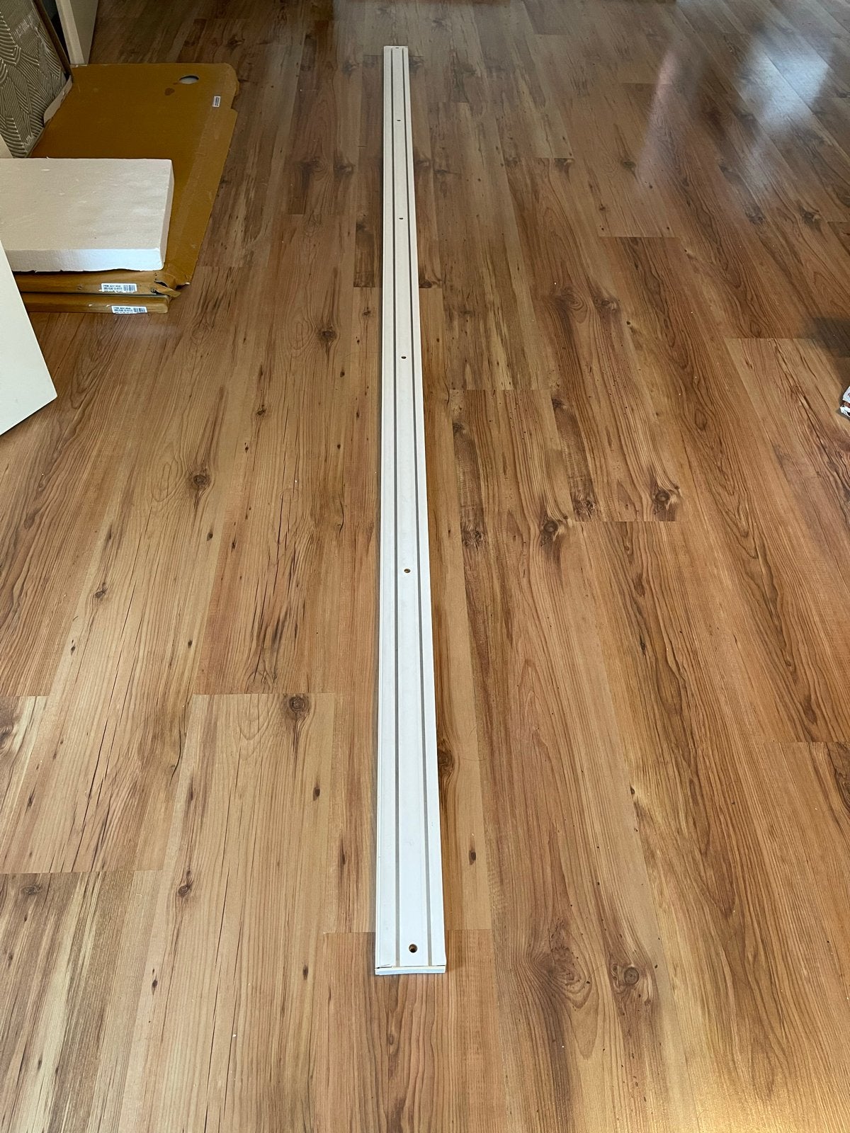 Gordijnrail Gardinia - ca. 280cm, Ophalen, Overige merken, Wit, Hout