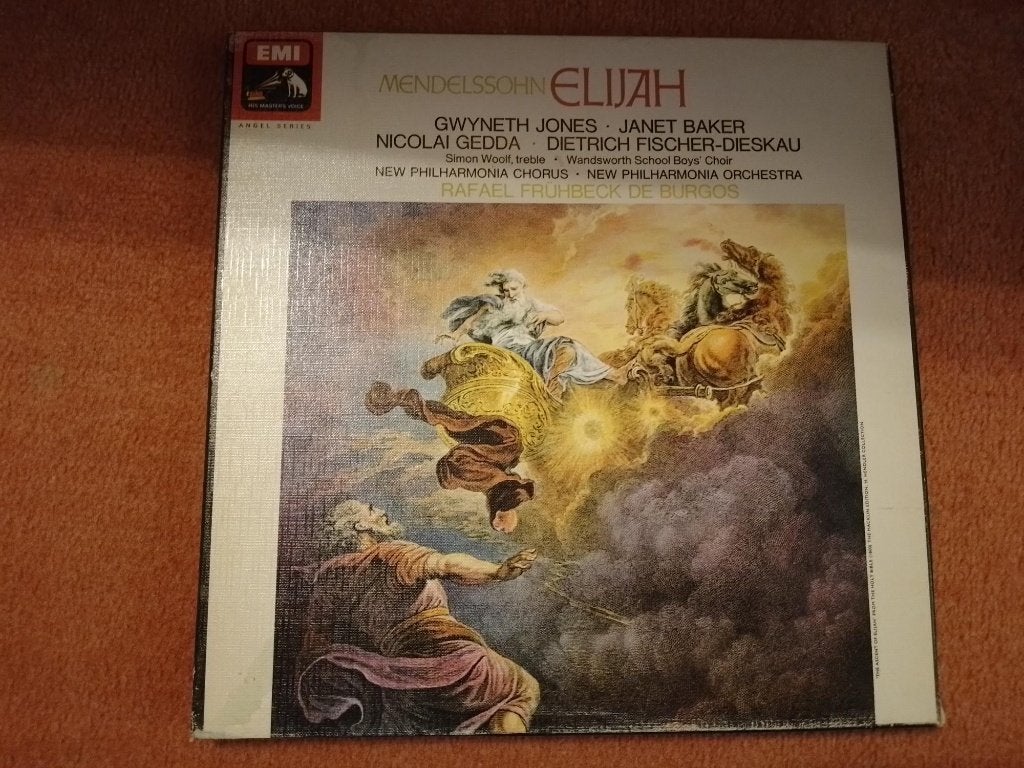 LP-box van Mendelssohn, Cd's en Dvd's, Boxset, Gebruikt, Beschermende buitenhoes, Romantiek