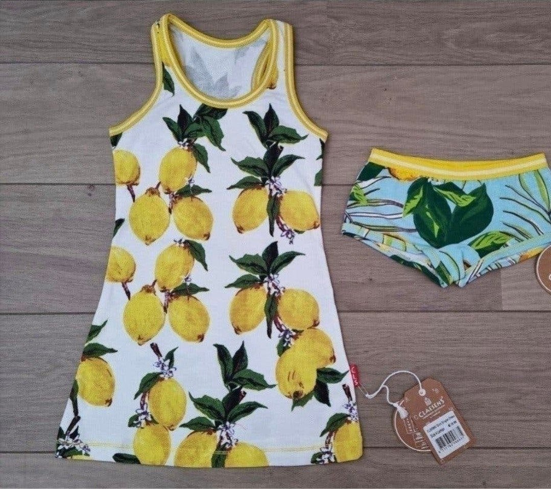 Claessens pyjama nachthemd singlet dress hipster boxer 104, Kinderen en Baby's, Ophalen of Verzenden, Nieuw, Meisje, Nacht- of Onderkleding