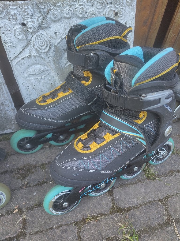 Skeelers maat 38, Gebruikt, Kinderen, Inline skates 4 wielen, Ophalen