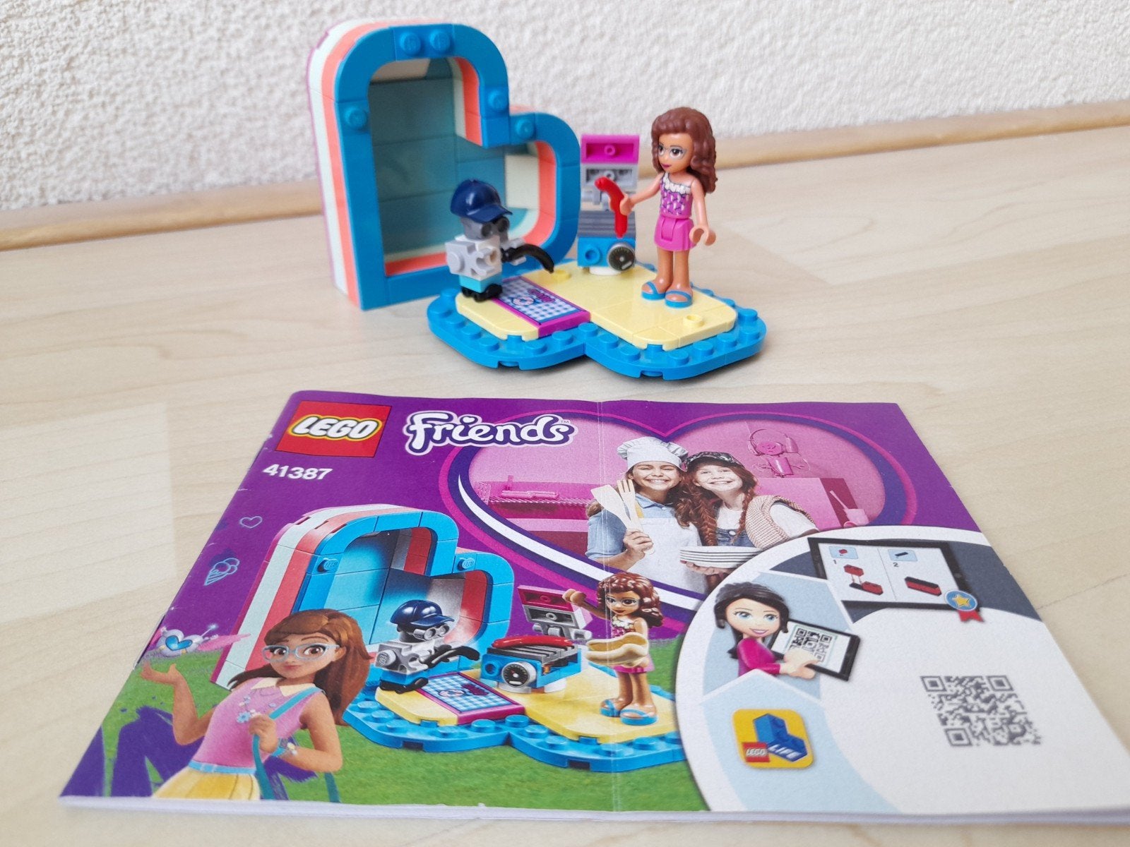 LEGO Friends Mia's Zomerpret Kubus 41387, Ophalen of Verzenden, Gebruikt, Overige merken