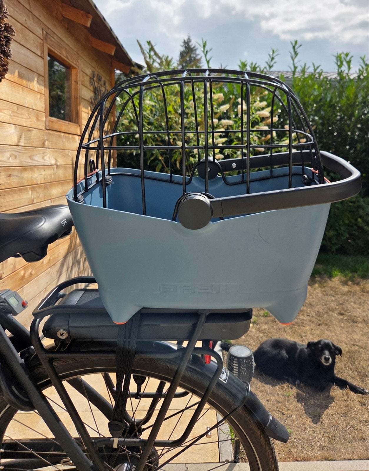 basil buddy hondenfietsmand in nieuwstaat.Incl.Mik., Ophalen of Verzenden, Zo goed als nieuw