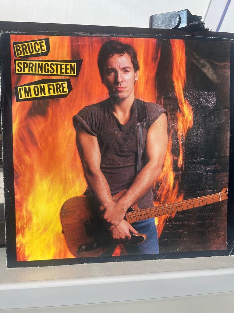 Bruce Springsteen - I'm On Fire (Vinyl Single), Gebruikt, 7 inch, 1980 - 1989, Fotohoes
