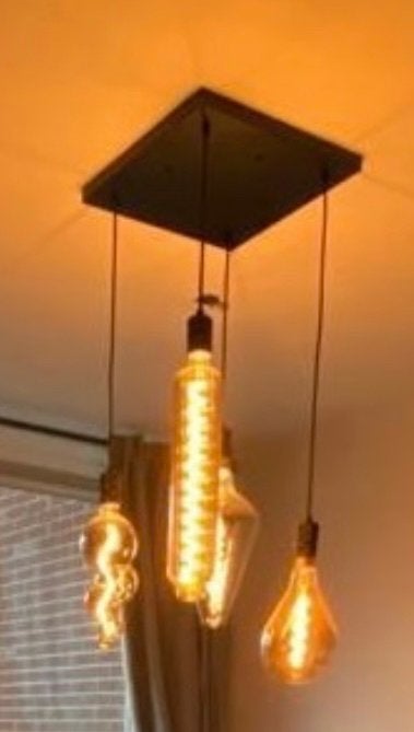 Hanglampen, Ophalen, Zo goed als nieuw