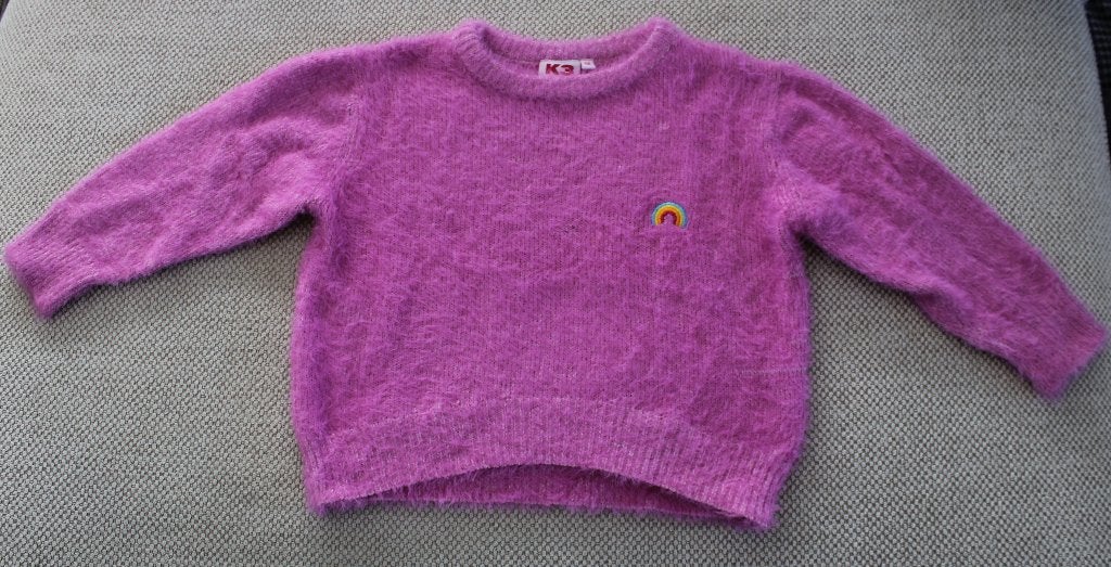 K3 trui van Studio 100 maat 116, Kinderen en Baby's, Meisje, Ophalen of Verzenden, Zo goed als nieuw, Trui of Vest