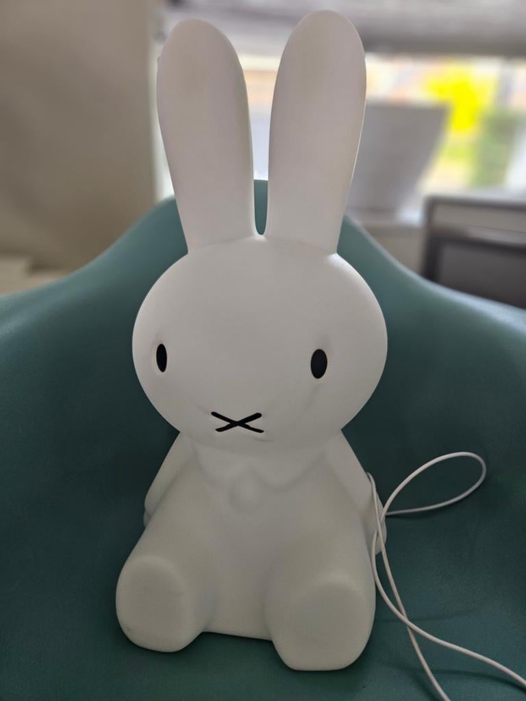 Miffy Nijntje lamp - Mr Maria - LED nachtlamp, Ophalen of Verzenden, Zo goed als nieuw, Modern, Kinderkamer, Minimalistisch