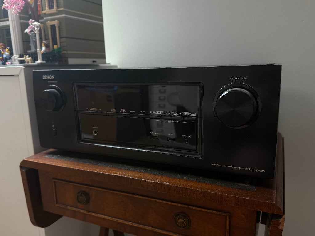 Denon AVR-X3000 AV-receiver / versterker – zwart, Ophalen, Gebruikt, 120 watt of meer, Denon