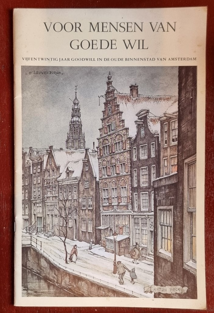 Voor mensen van goede wil - Jan Filius & Anton Pieck - IGST, Ophalen of Verzenden, Gelezen, Jan Filius; Anton Pieck