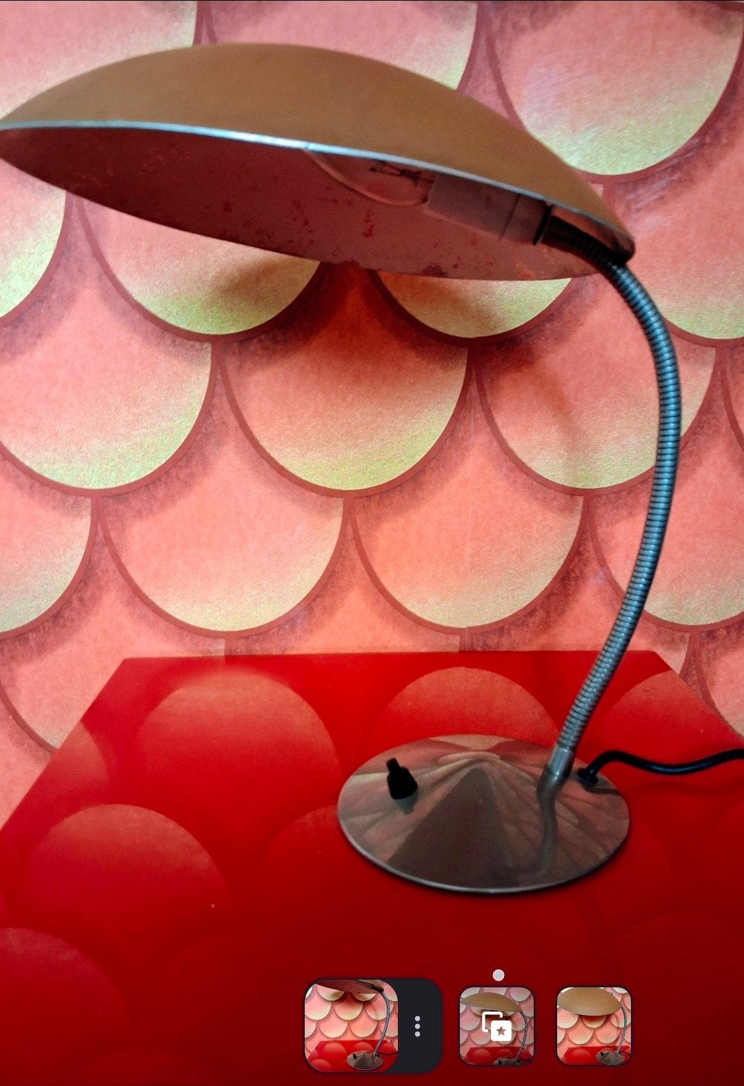 Cobra Table Lamp by Leclaire & Schäfer, 1950s bauhaus, Huis en Inrichting, Lampen | Tafellampen, Ophalen of Verzenden, Bureaulamp