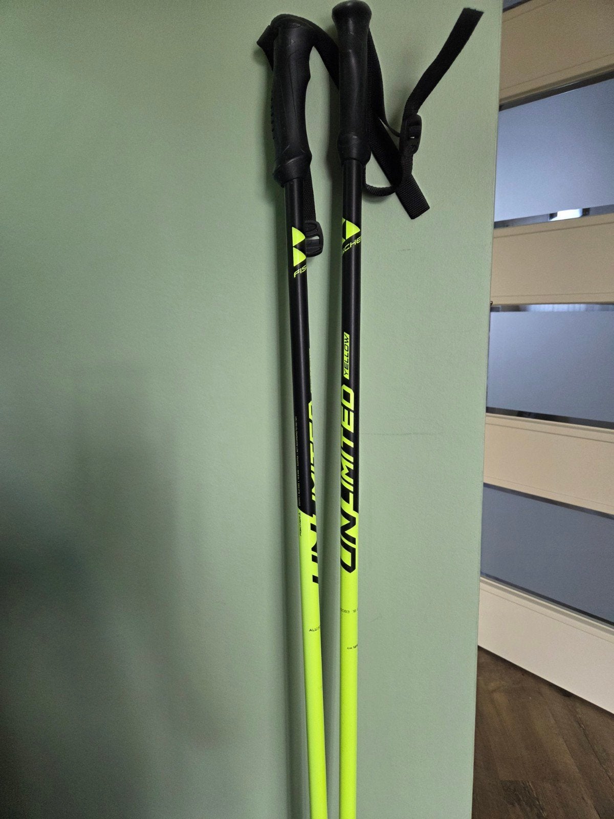 Fischer Unlimited ski stokken 125 cm, Fischer, Stokken, Nieuw, Ophalen of Verzenden