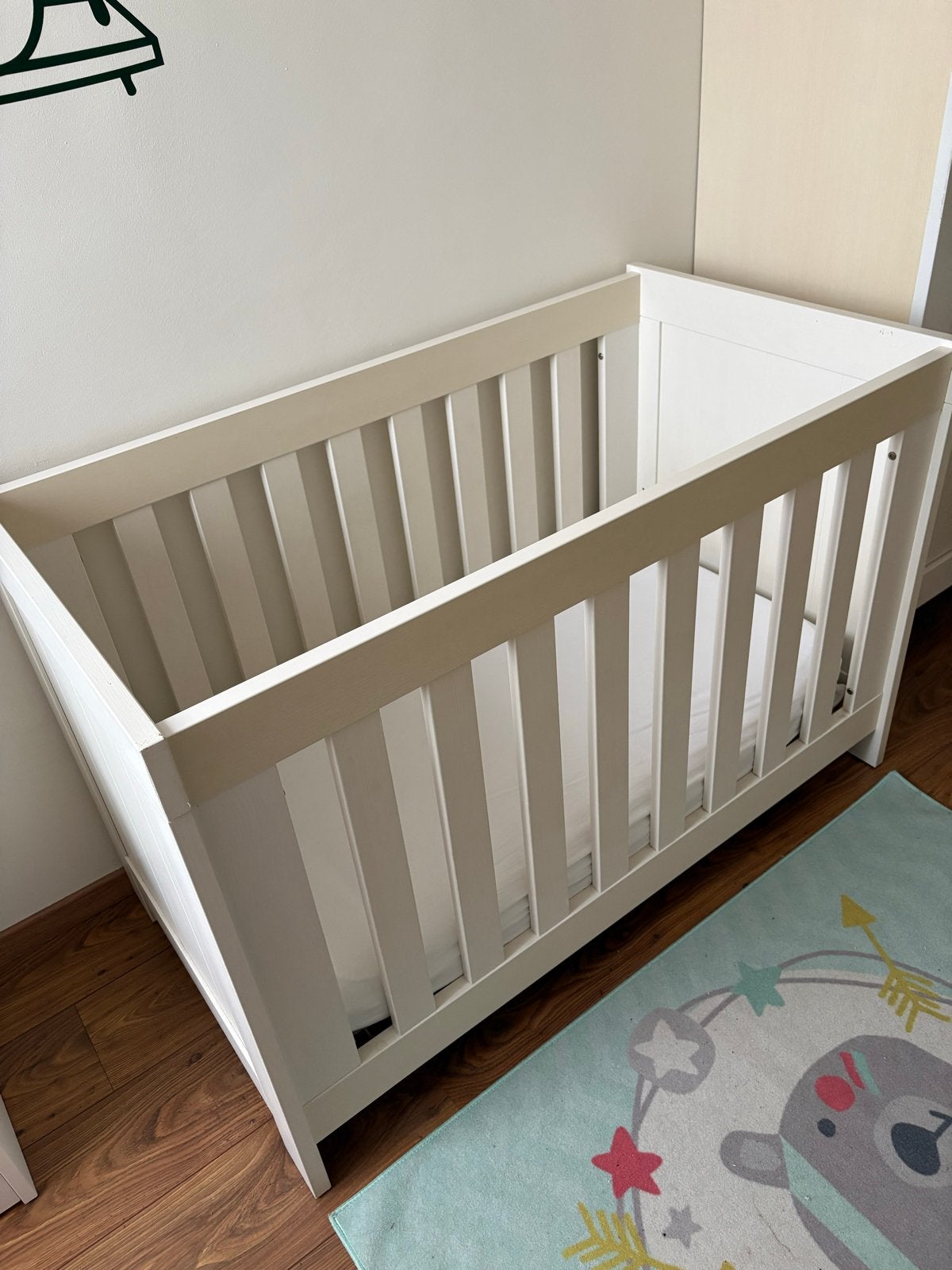 Interbaby Ledikant 125x68 cm (excl. matras), Kinderen en Baby's, Ophalen, Gebruikt, Ledikant