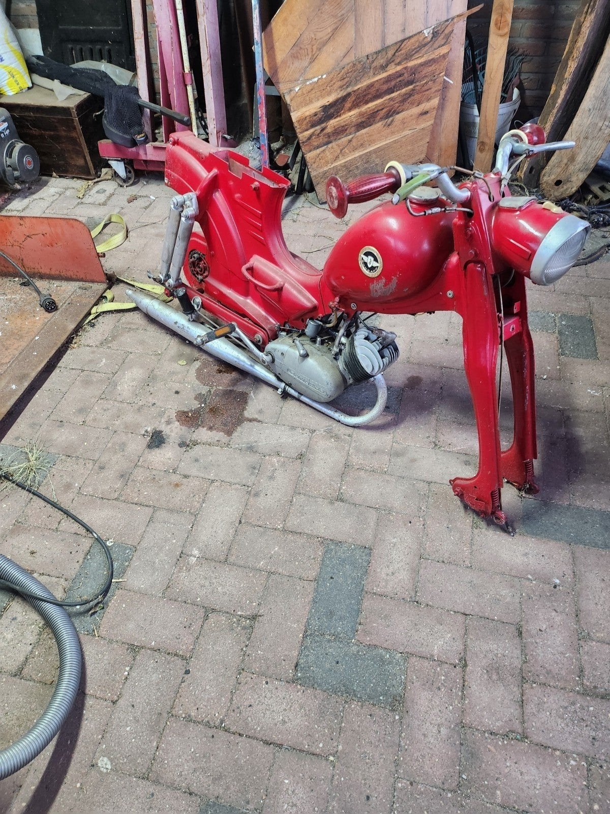 Zundapp bromfiets project - opknapper, Fietsen en Brommers, Brommers | Zundapp, Ophalen of Verzenden, Gebruikt
