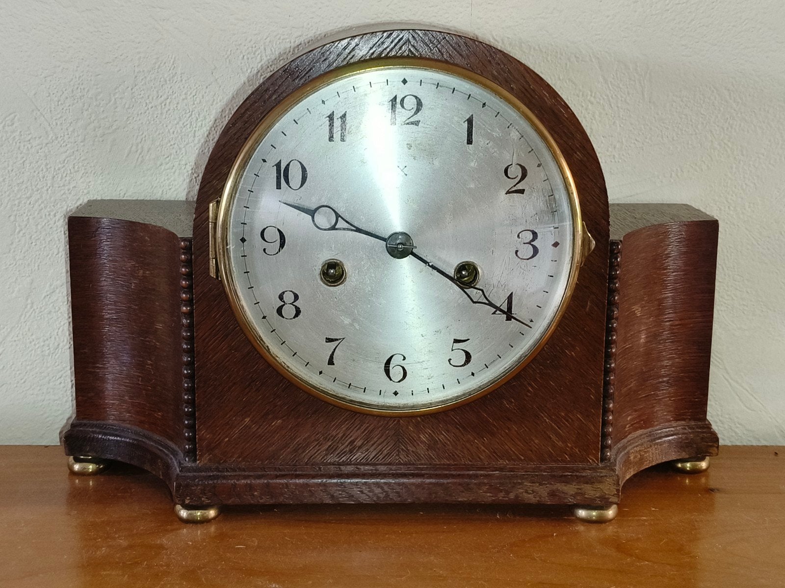 Junghans pendule weekloper - Klassieke tafelklok, Ophalen of Verzenden