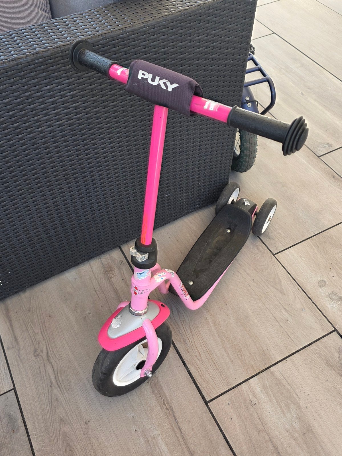 Roze Puky step voor kinderen, Fietsen en Brommers, Steps, Gebruikt, Gewone step, Ophalen