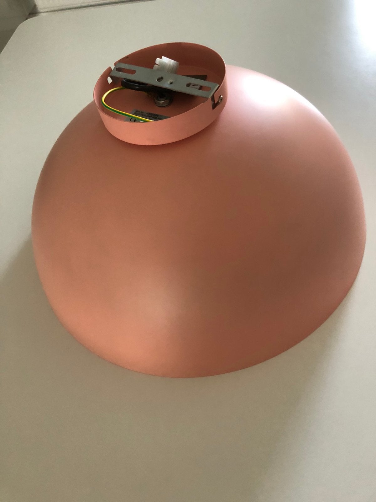Leuke rose lamp voor meisjeskamer, Ophalen, Zo goed als nieuw, Metaal