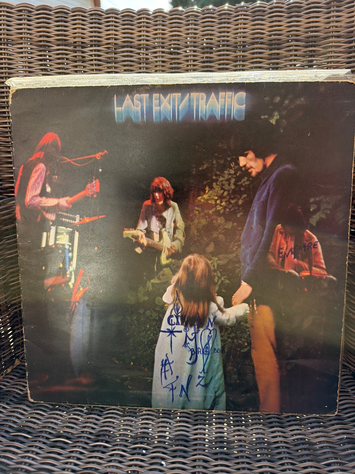 3.   Traffic - Last Exit LP (Gesigneerd), LP, Rock, Gebruikt, Gesigneerd