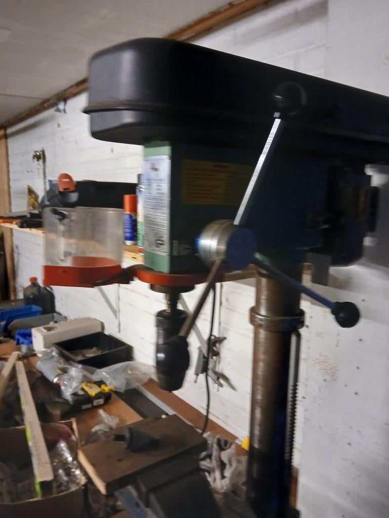 VSA Kolomboormachine met voet - 550W, Ophalen of Verzenden, Gebruikt, 600 watt of meer, Kolomboormachine