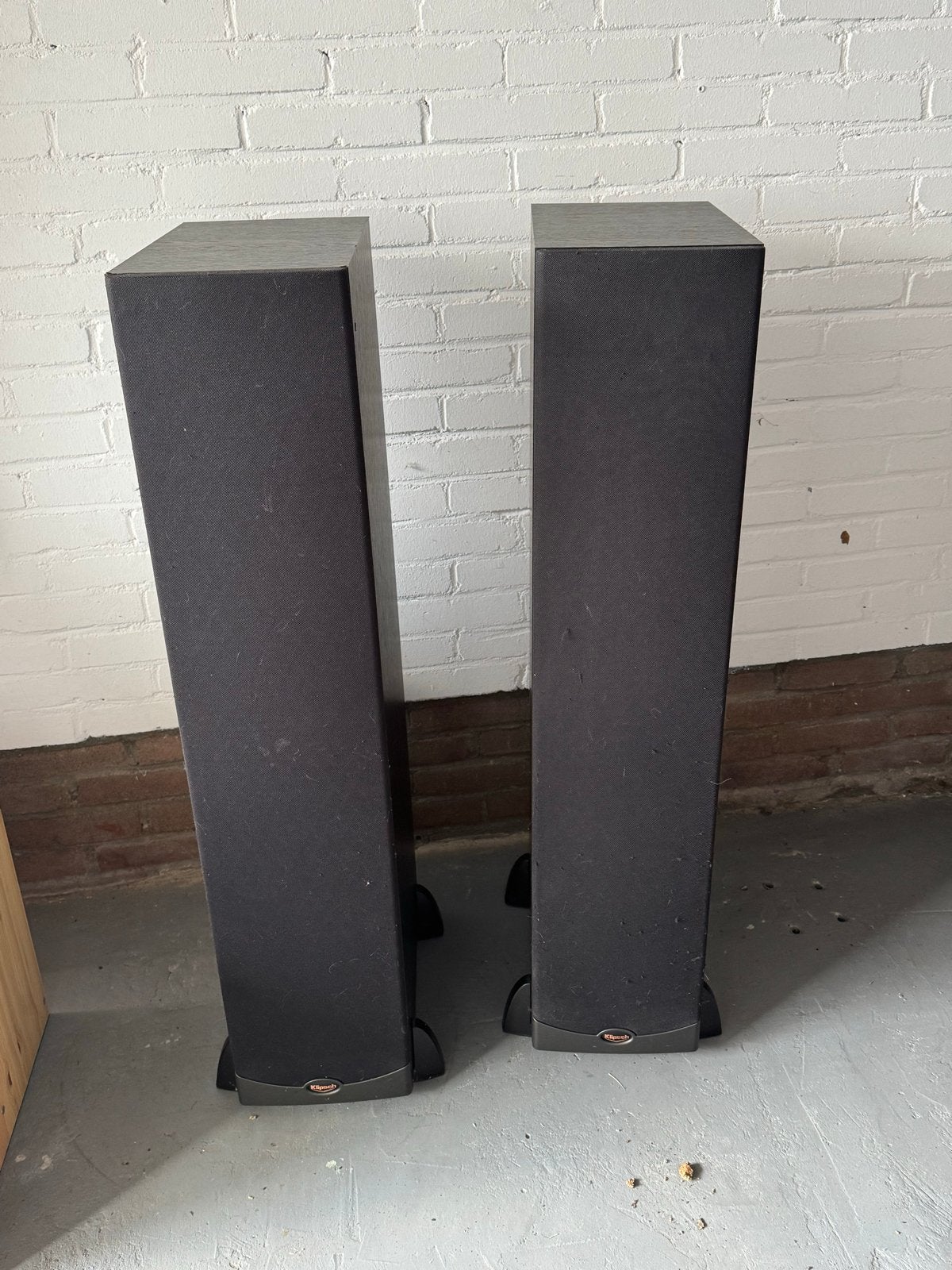 Klipsch RF-62 Vloerstaande Luidsprekers - Zwart (Paar), Ophalen, Vloerstaande luidspreker, 120 tot 150 watt, Zo goed als nieuw