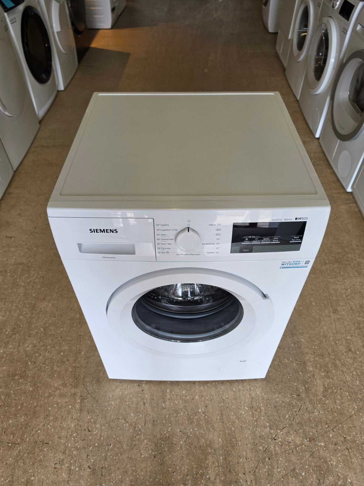 Siemens IQ 500 wasmachine | 8 kilo | A+++ | Gratis thuis 🚚✅, Ophalen, Jirnsum, 1200 tot 1600 toeren, 8 tot 10 kg