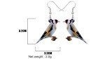 Unieke Putter of Distelvink vink Oorbellen - Hangers, Overige materialen, Hangers, Overige kleuren, Verzenden