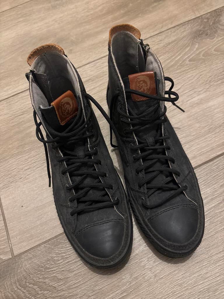Diesel sneakers maat 44 - Zo goed als nieuw, Ophalen of Verzenden, Zo goed als nieuw, Zwart, Sneakers of Gympen