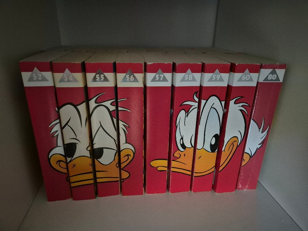 19 donald duck pockets, Boeken, Meerdere stripboeken, Ophalen of Verzenden, Gelezen