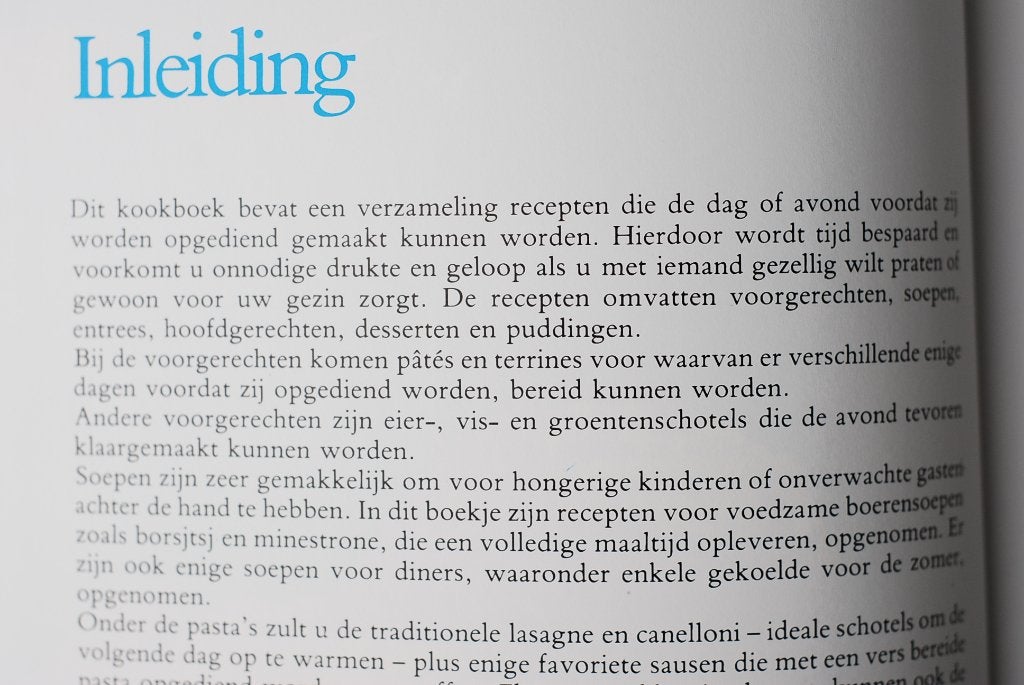 Kokkerellen - Voor de dag van morgen - Kookboek jaren 70, Verzenden, Zo goed als nieuw, Nederland en België
