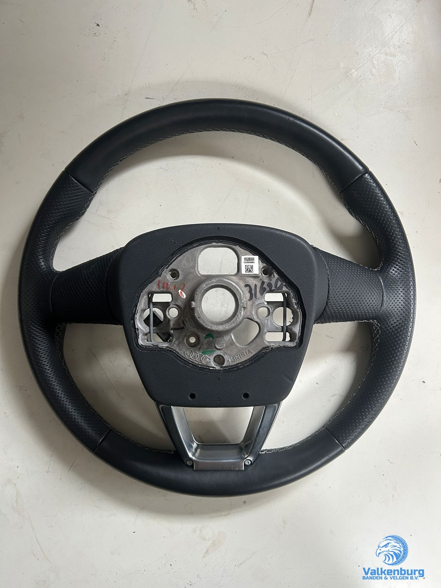 Originele Audi Q3 83A S line leder geperforeerd stuurwiel st, Auto-onderdelen, Gebruikt, -, -, Ophalen of Verzenden