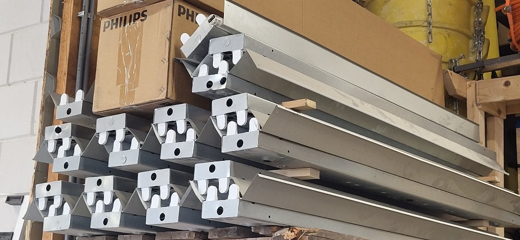 TL Armatuur LED 2x27W 150cm Norton, Ophalen, Led-lamp, Overige fittingen, Zo goed als nieuw