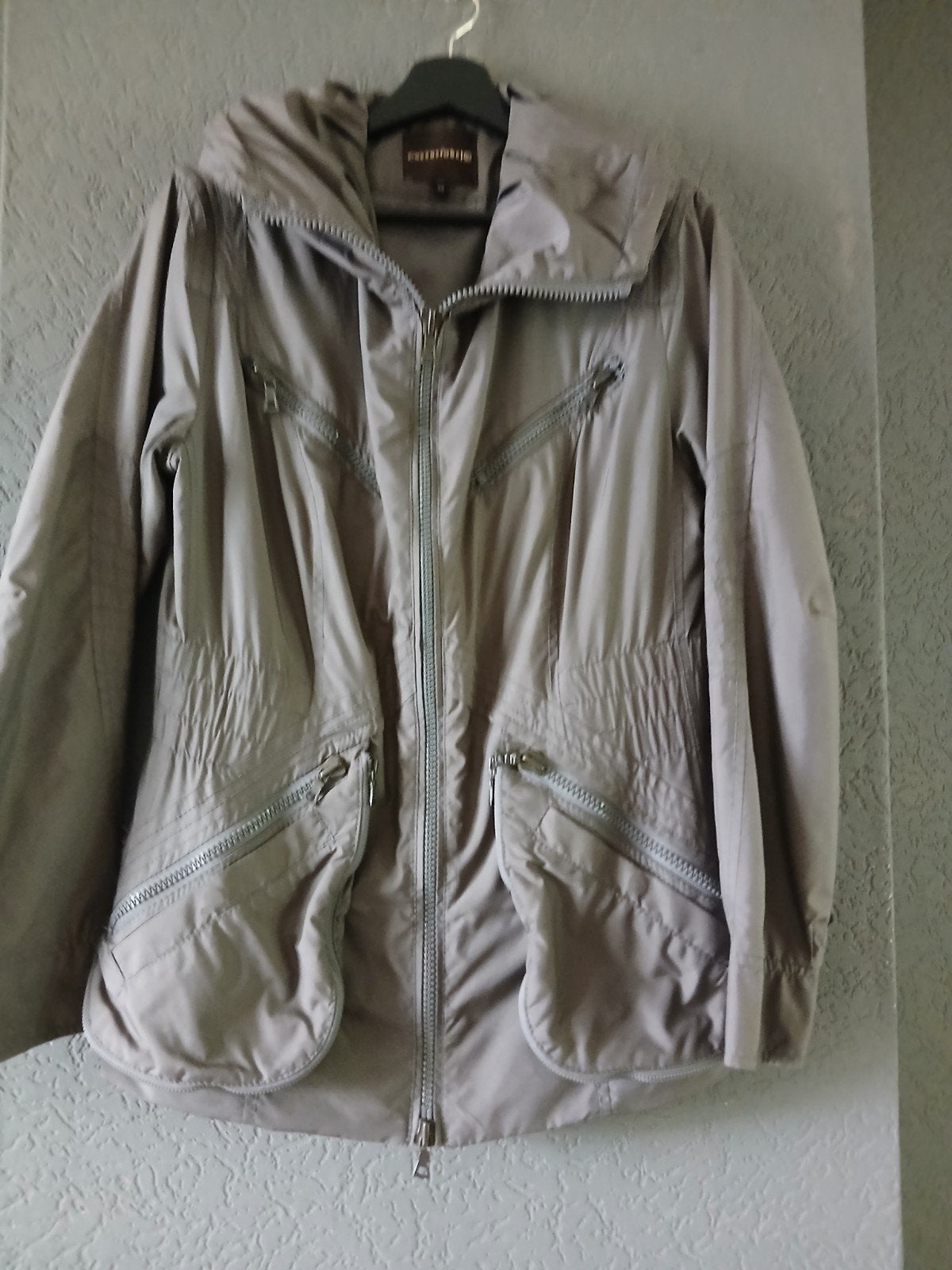 Creenstone gevoerde zomerjas, taupe, maat 40, Verzenden