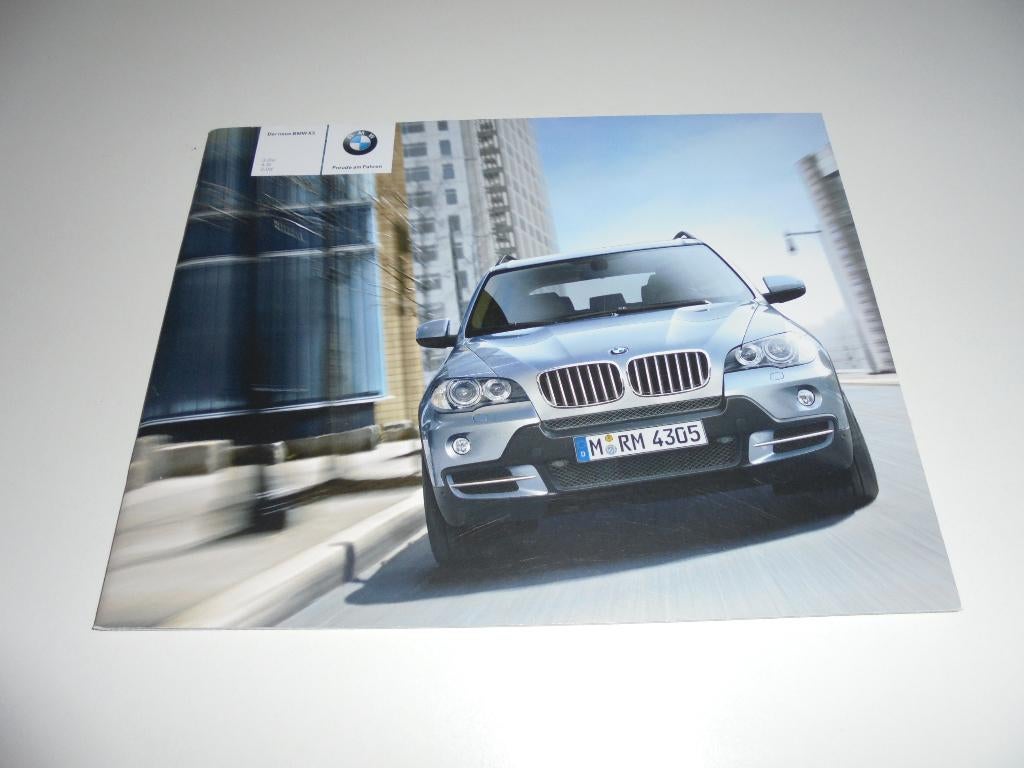 previewbrochure BMW X5  2007, Ophalen of Verzenden, Nieuw, BMW