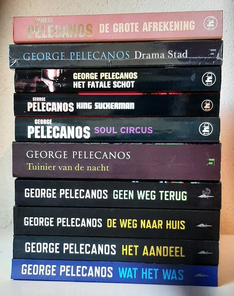 George Pelecanos – diverse titels, Boeken, Ophalen of Verzenden, Gelezen, George Pelecanos, Nederland