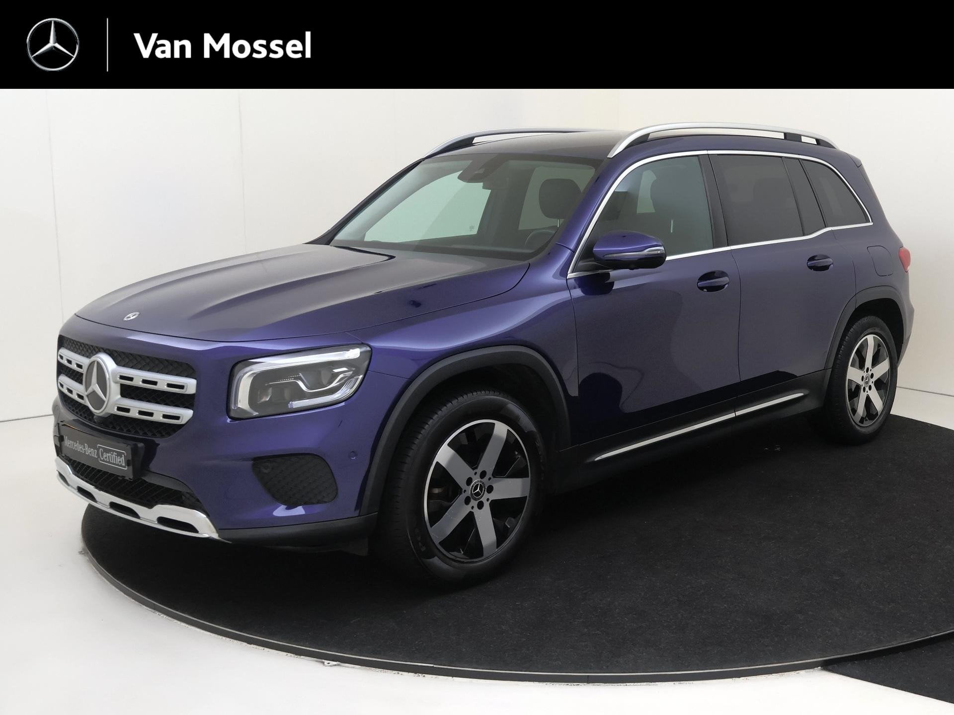 Mercedes-Benz GLB 200 Luxury-Line / Memory-Stoelen / 360Grad, Auto's, 4 cilinders, Blauw, Leder en Stof, 163 pk