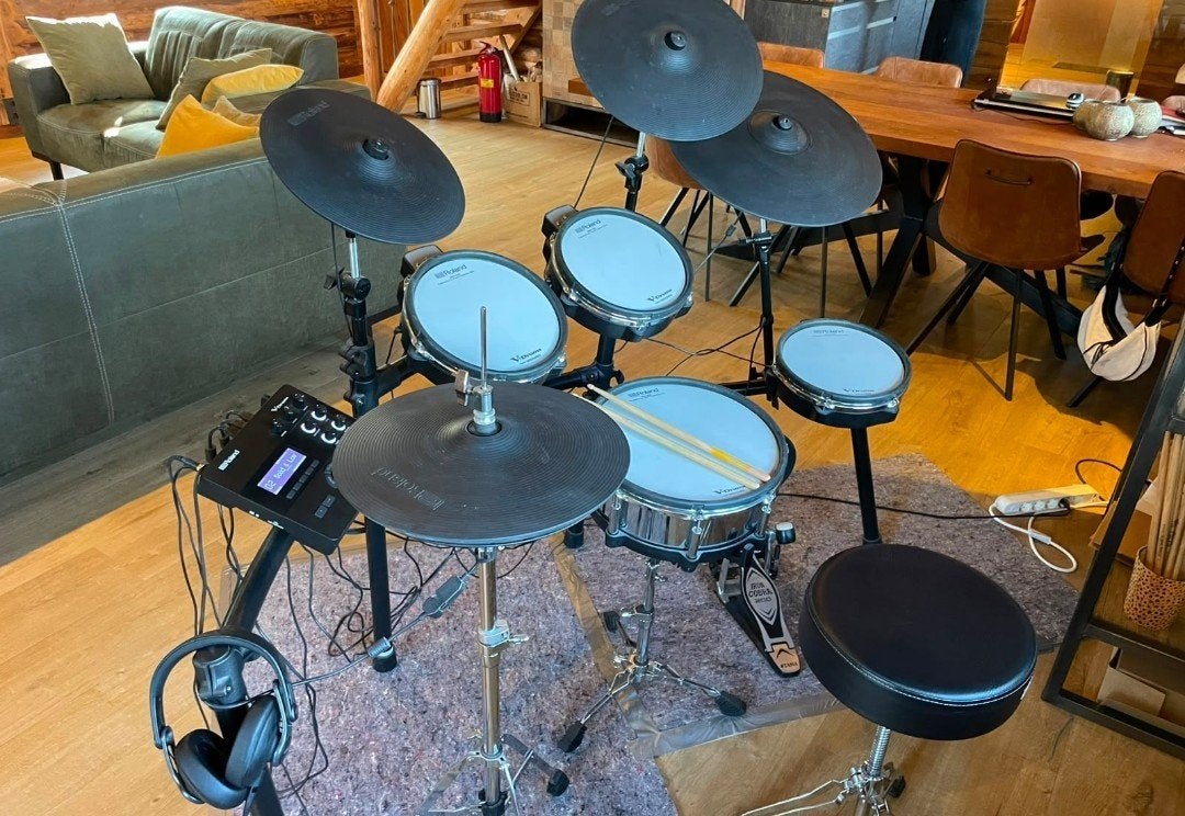 Drumstel Hi-Hat Roland TD-27 ZO GOED ALS NIEUW, Ophalen, Zo goed als nieuw, Roland
