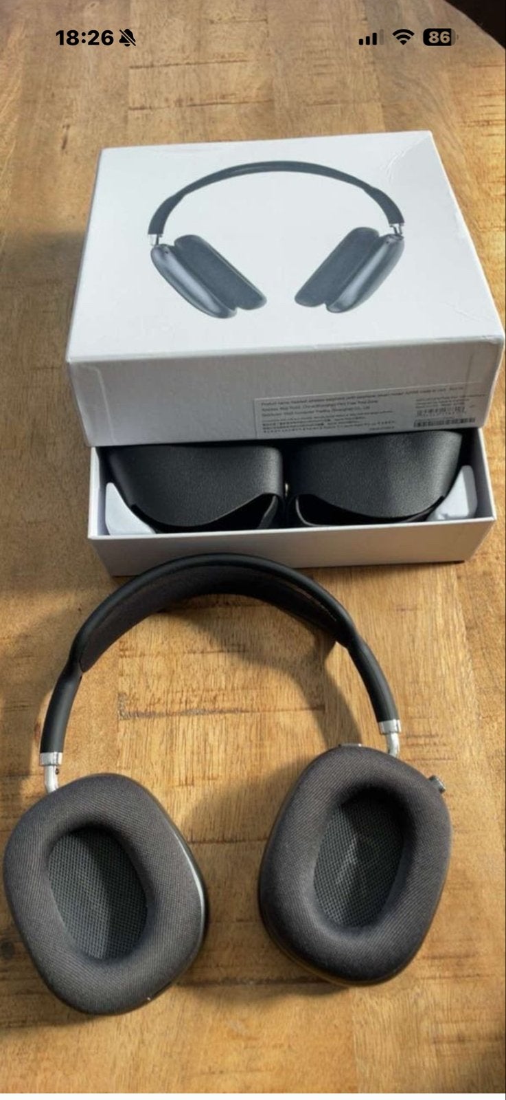 AirPods Max - Spacegrijs - Zo goed als nieuw, Audio, Tv en Foto, Koptelefoons, Overige merken, Bluetooth, Ophalen of Verzenden