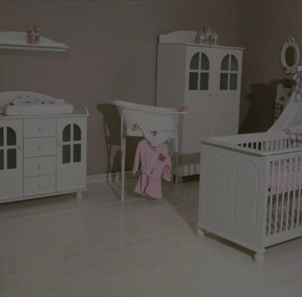 Babykamer stevig MDF van Babypark in nette staat, Ophalen, Gebruikt, Jongetje of Meisje