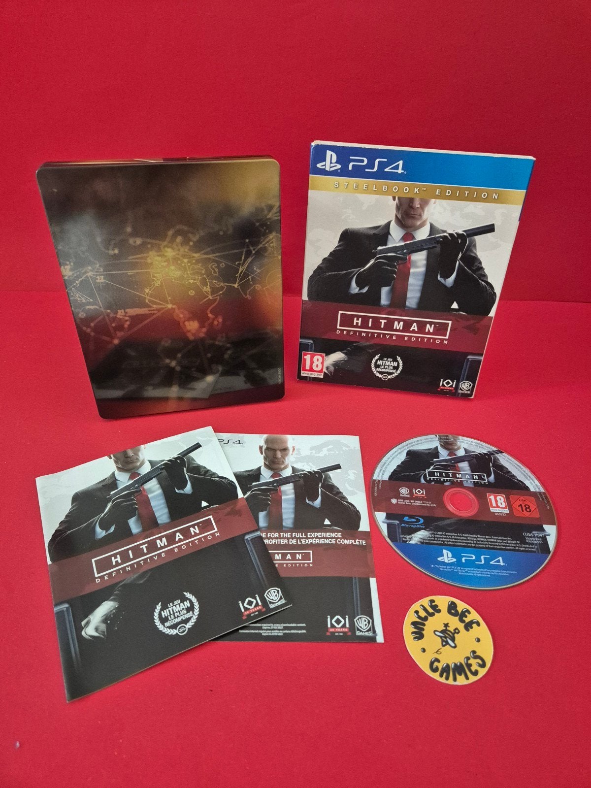 Hitman Definitive Edition Steelbook, Spelcomputers en Games, Games | Sony PlayStation 4, 240 Blackfriars Rd, London SE1 9UF, UK