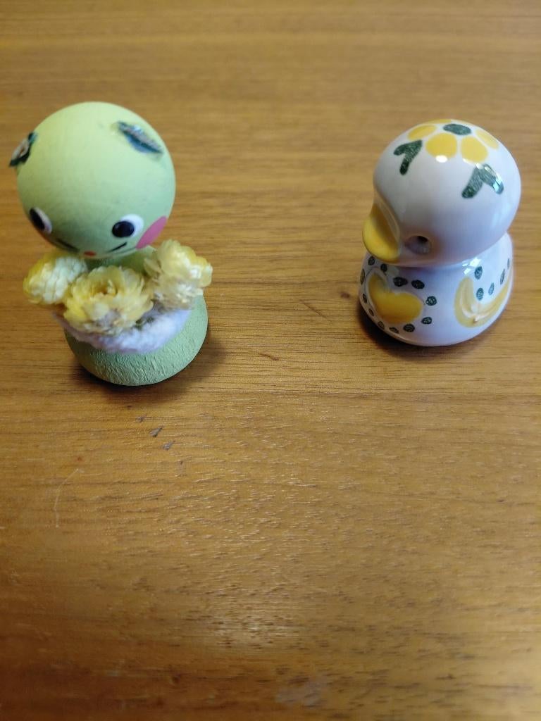 Twee paasfiguurtjes., Diversen, Ophalen of Verzenden, Zo goed als nieuw