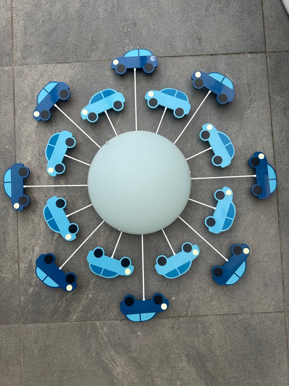 Leuke Kinderkamer Lampen - Auto's of Bloemen Design, Ophalen of Verzenden, Gebruikt, Overige typen