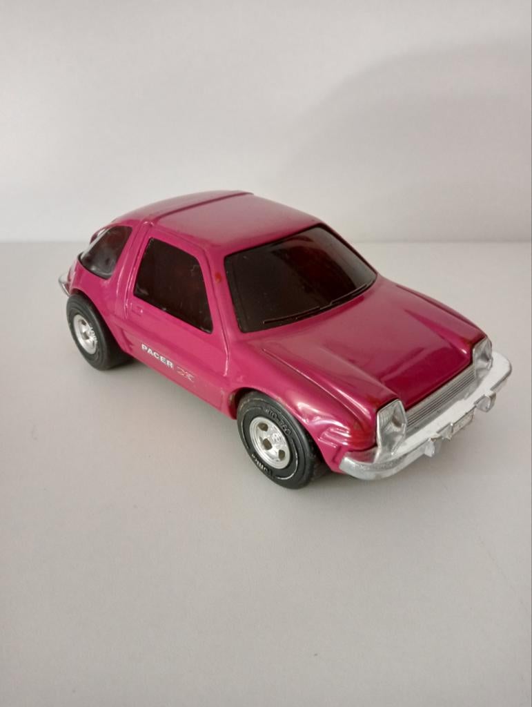 Vintage Tonka Pacer X speelgoedauto roze - Made in Japan, Ophalen of Verzenden, Nieuw, Auto, Overige merken